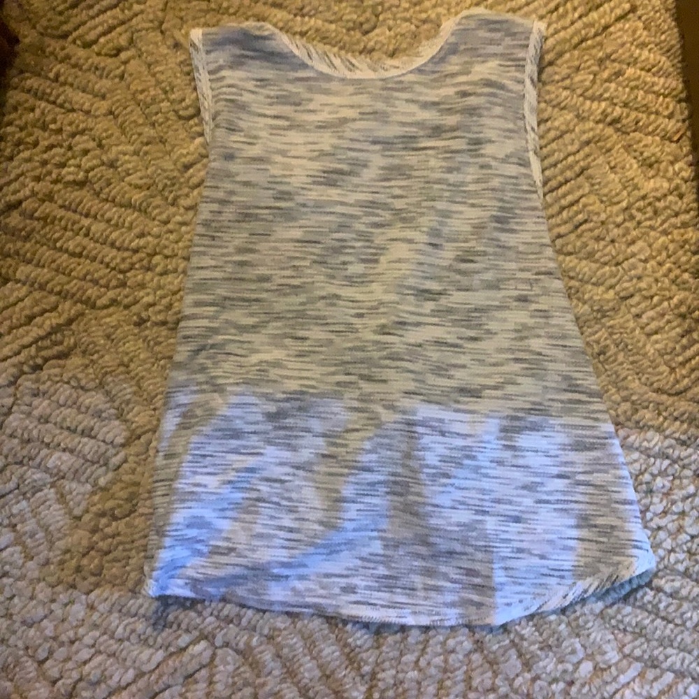 Lulu lemon crossback grey tank